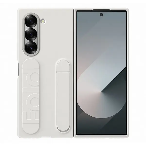 Samsung Z Fold6 Silicone Case - White